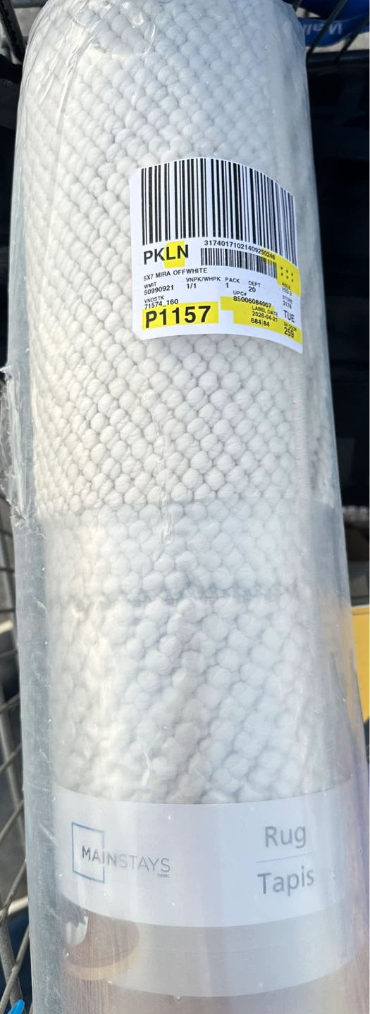Mainstays 5x7 Mira Offwhite Rug - photo 2