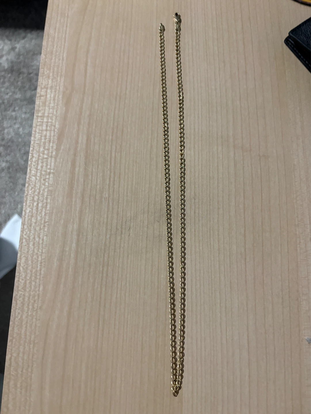 Gold Cross Pendant Necklace