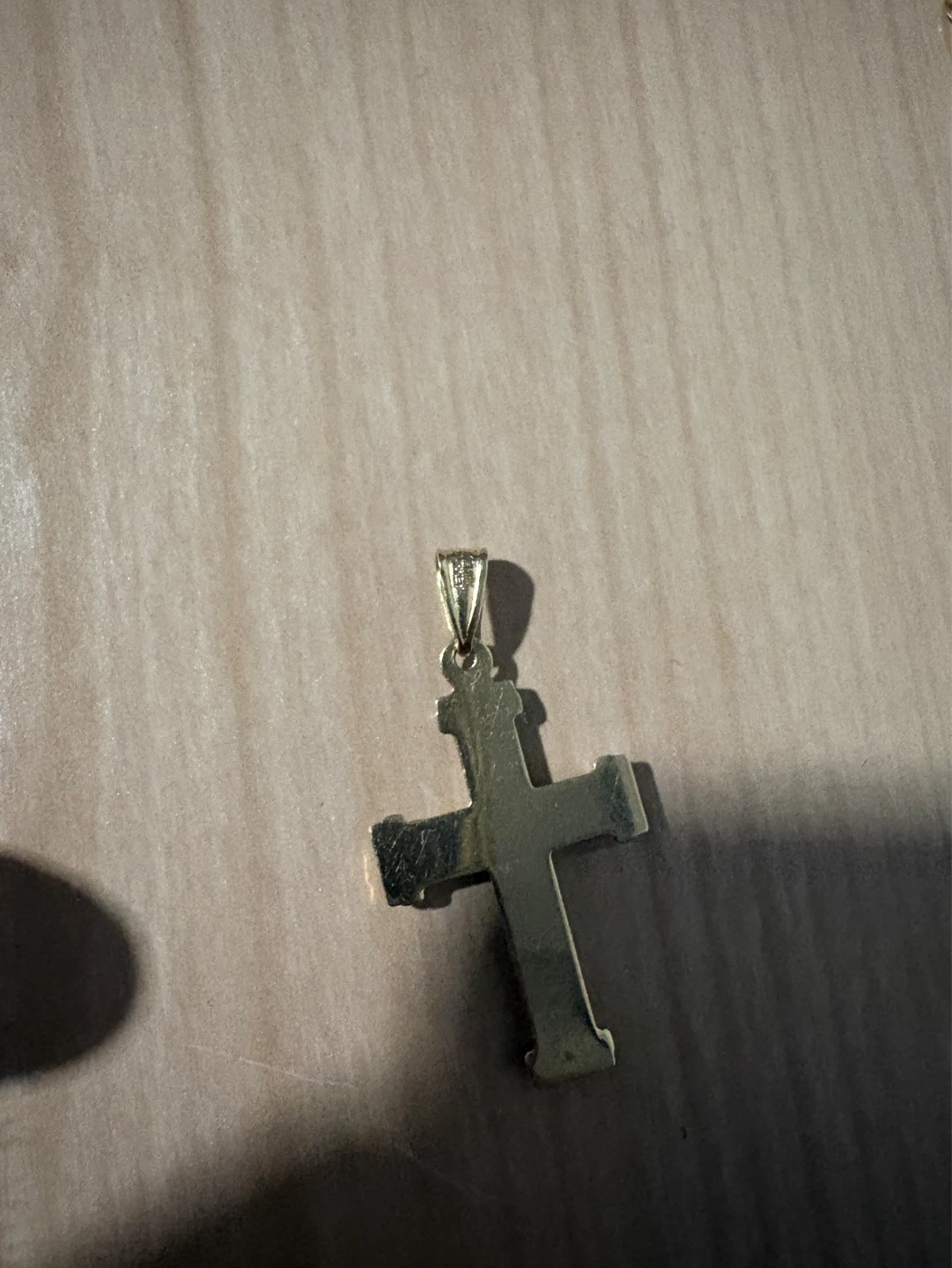 Gold Cross Pendant Necklace - photo 4