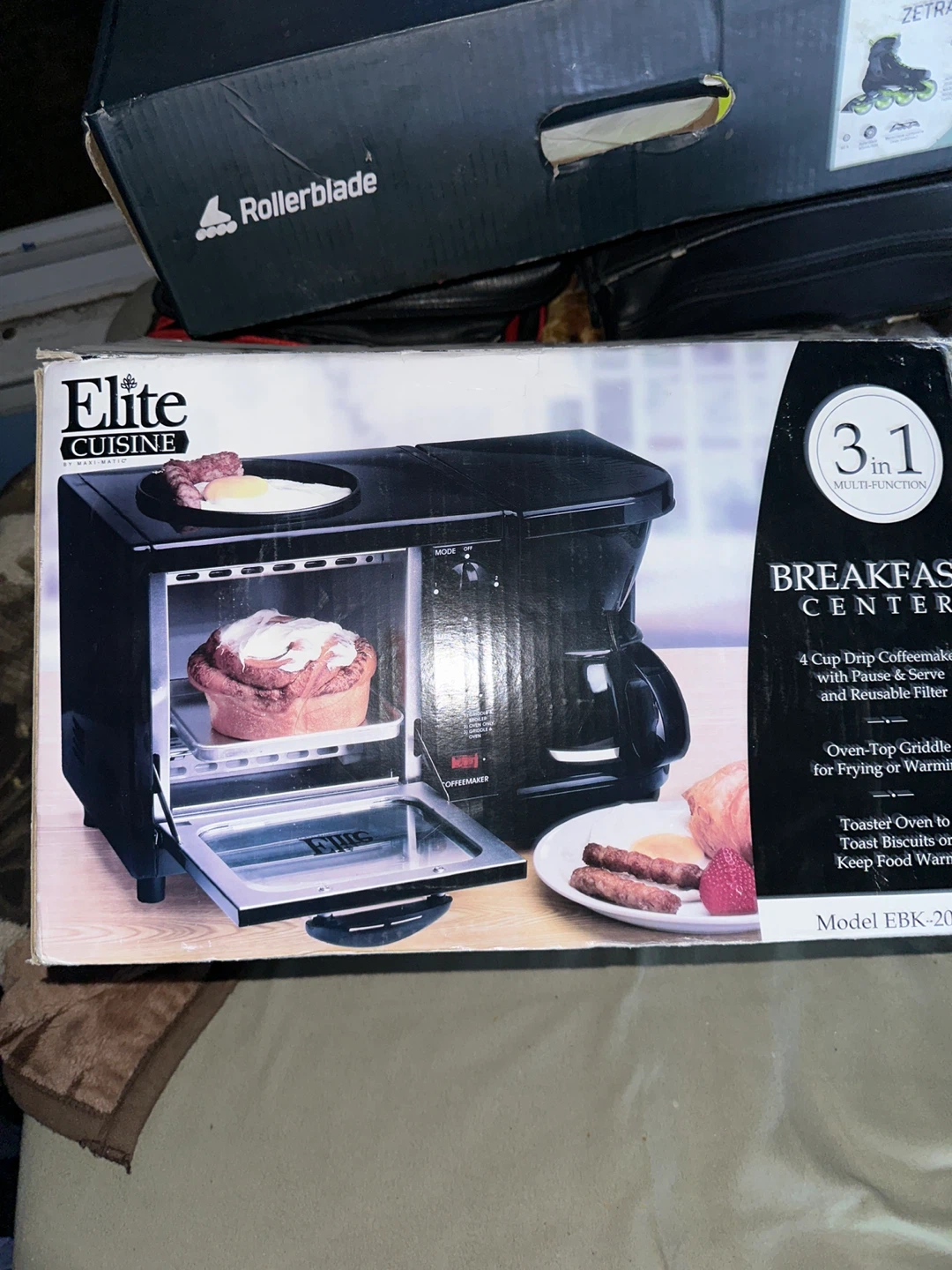 Elite Cuisine 3-in-1 Breakfast Center