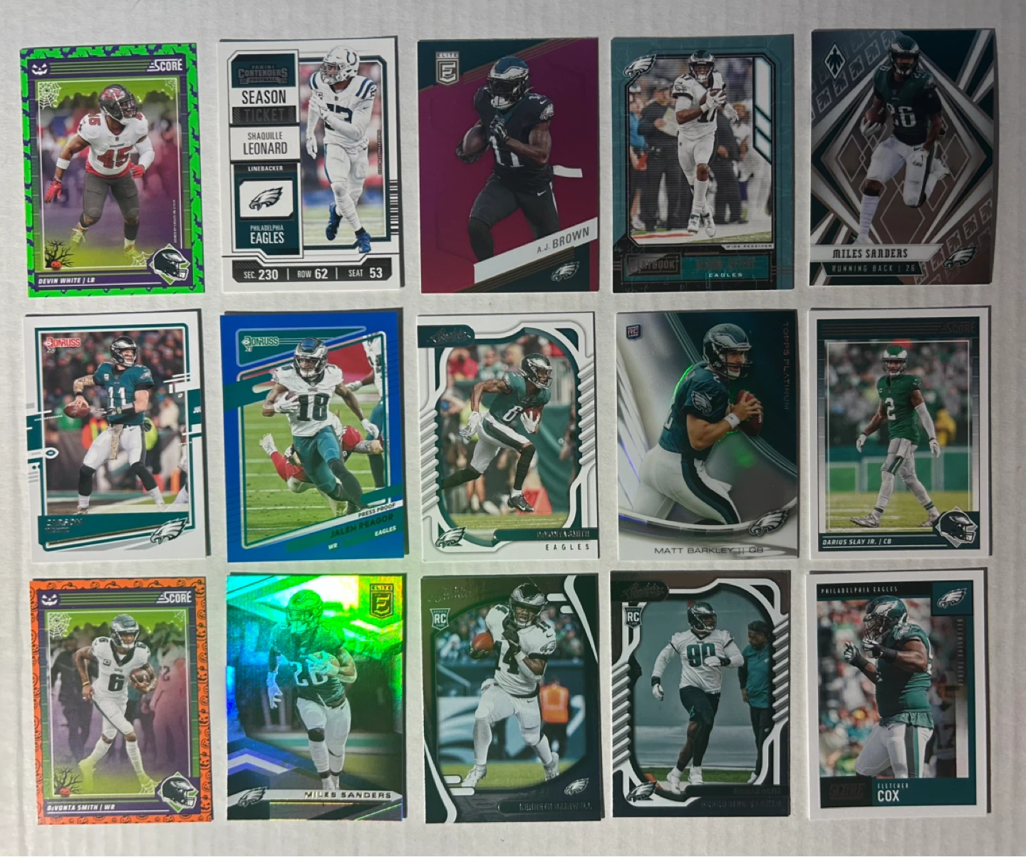 NFL Football 30 Card Team Lots - Various Teams - photo 5
