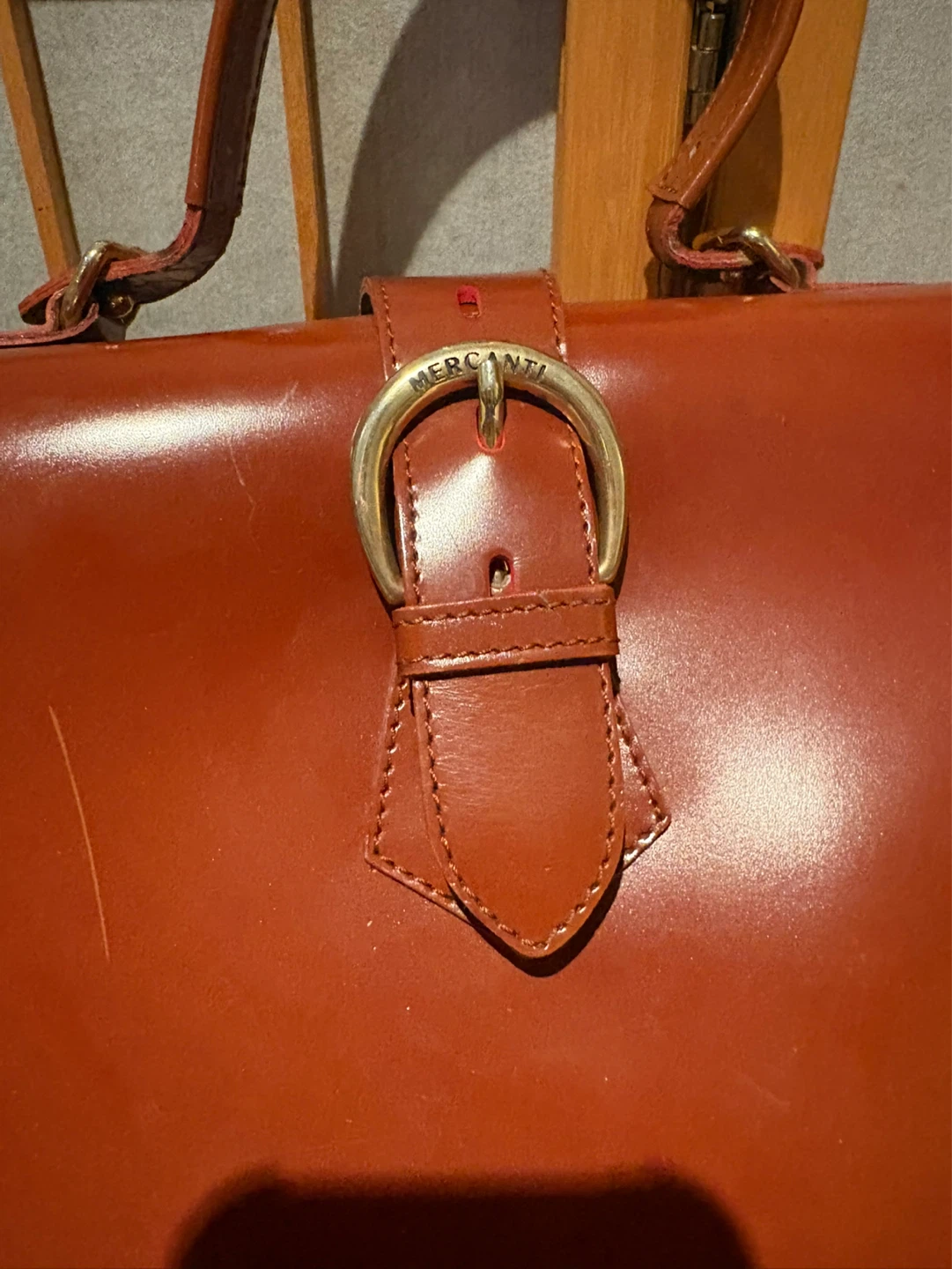 Mercanti Brown Leather Doctor Bag - photo 3
