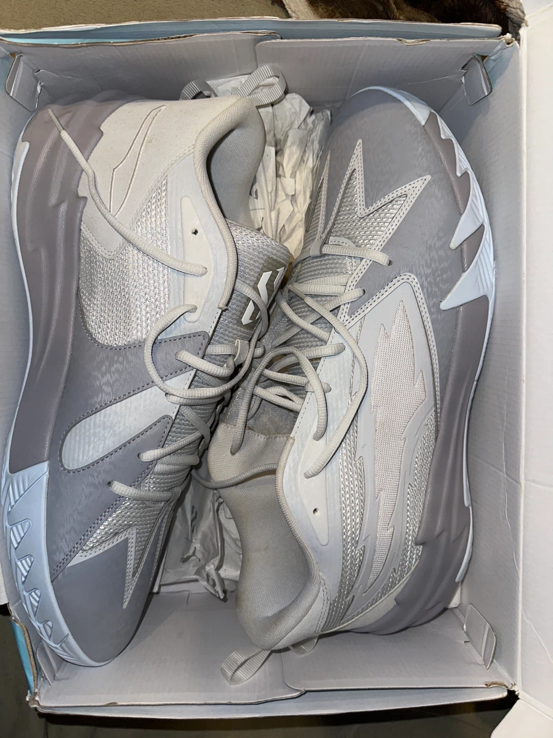 Puma Scoot Zeros Grey Ice-Athlete Spec Basketball Shoes