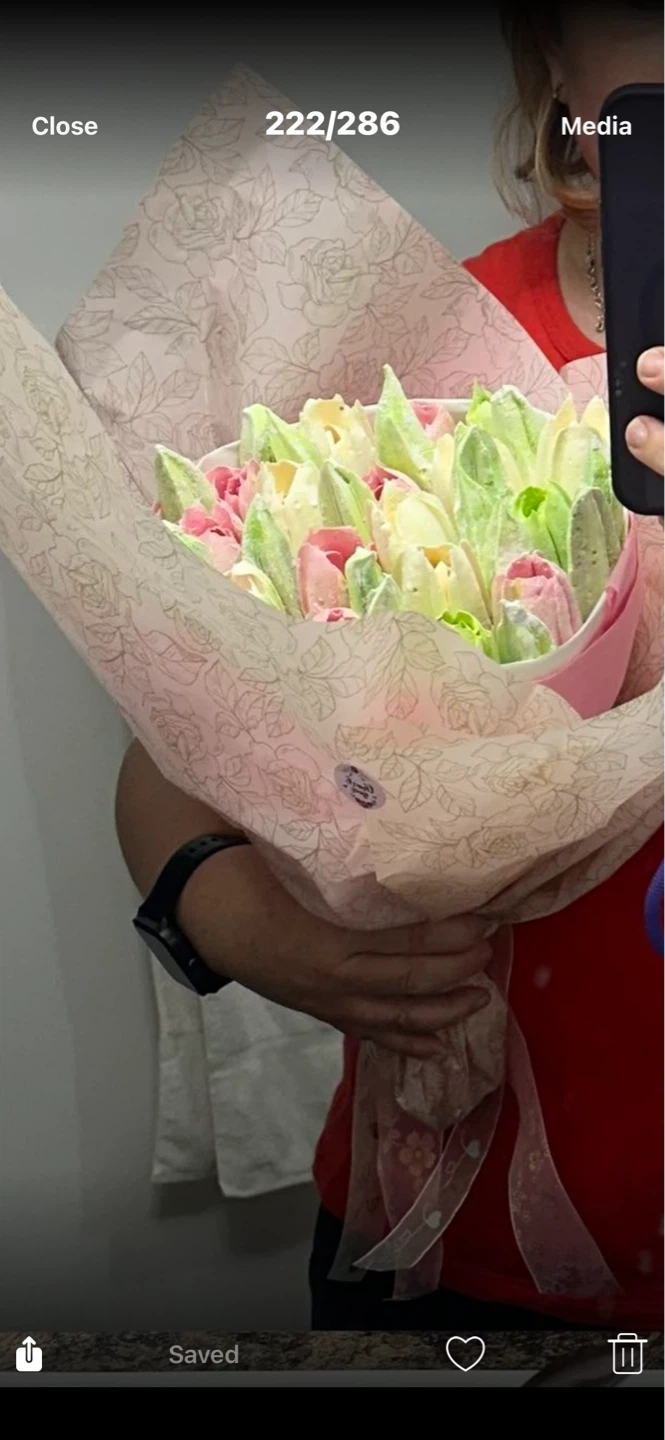 Marshmallow Flower Bouquet