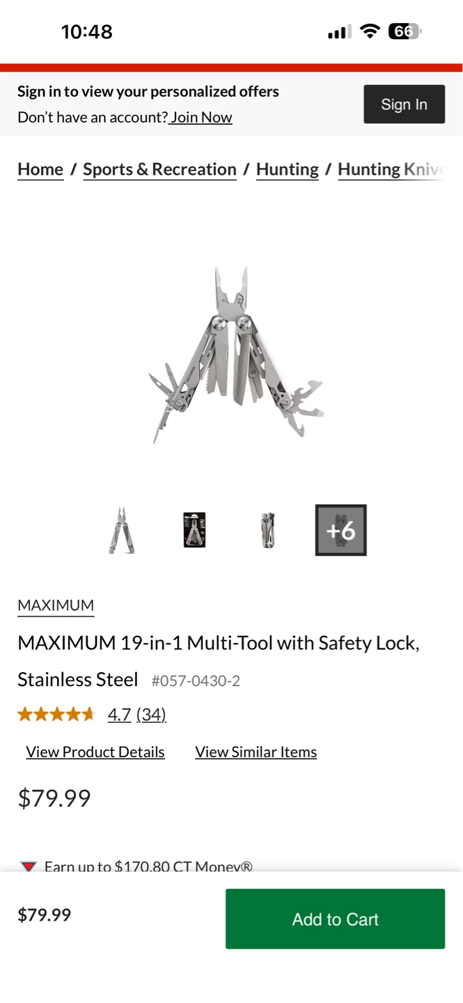 2MAXIMUM 19-in-1 Multi-Tool with Safety Lock