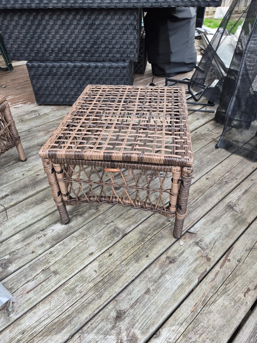 Wicker Patio Furniture Set with Cushions - photo 3