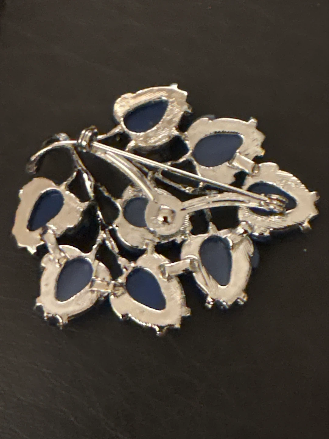 Vintage Simpsons Brooch and Earrings Set - Blue - photo 2
