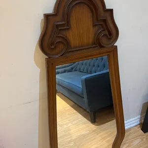 Ornate Wood Framed Mirror