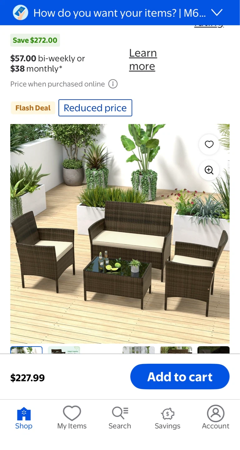 3-Piece Rattan Patio Set with Loveseat and Chairs - photo 2