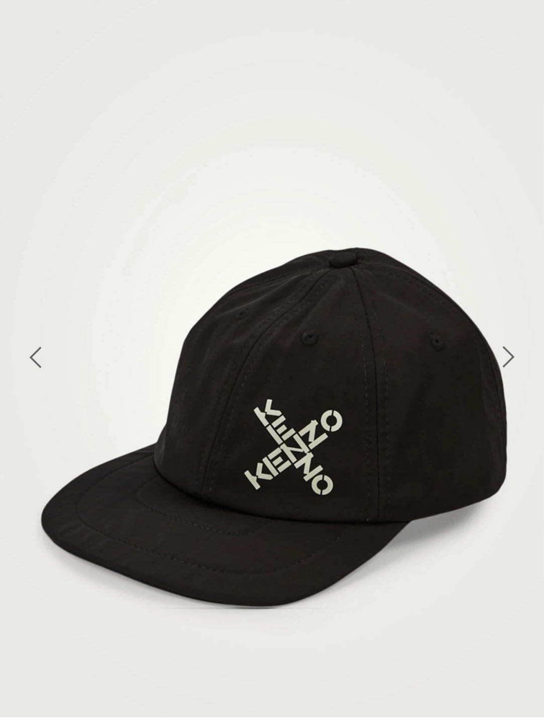 Kenzo Black Cap with Logo