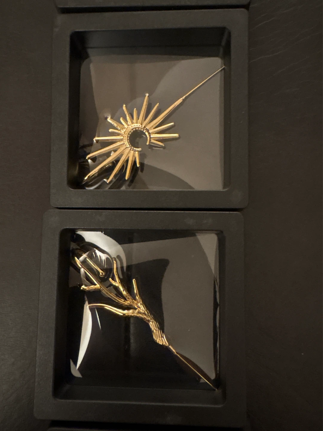 Gold plated ear cuffs - photo 3