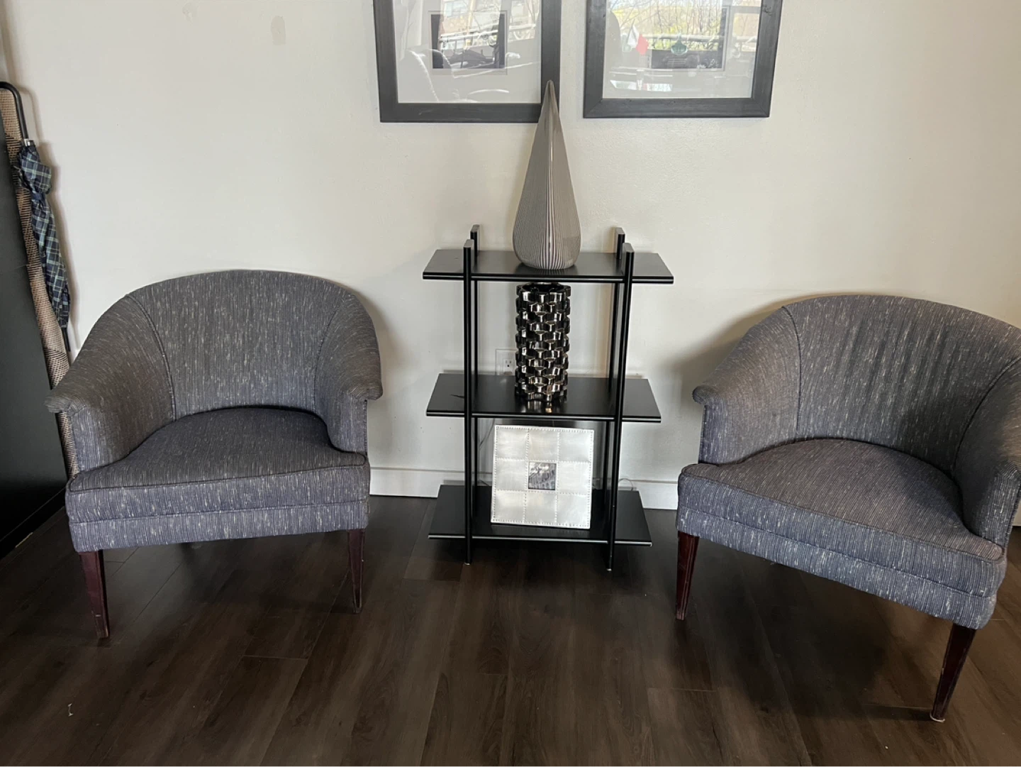 Grey Accent Chair