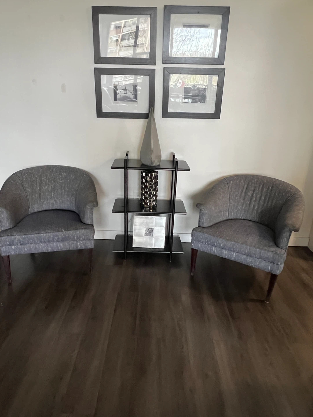 Grey Accent Chair - photo 2