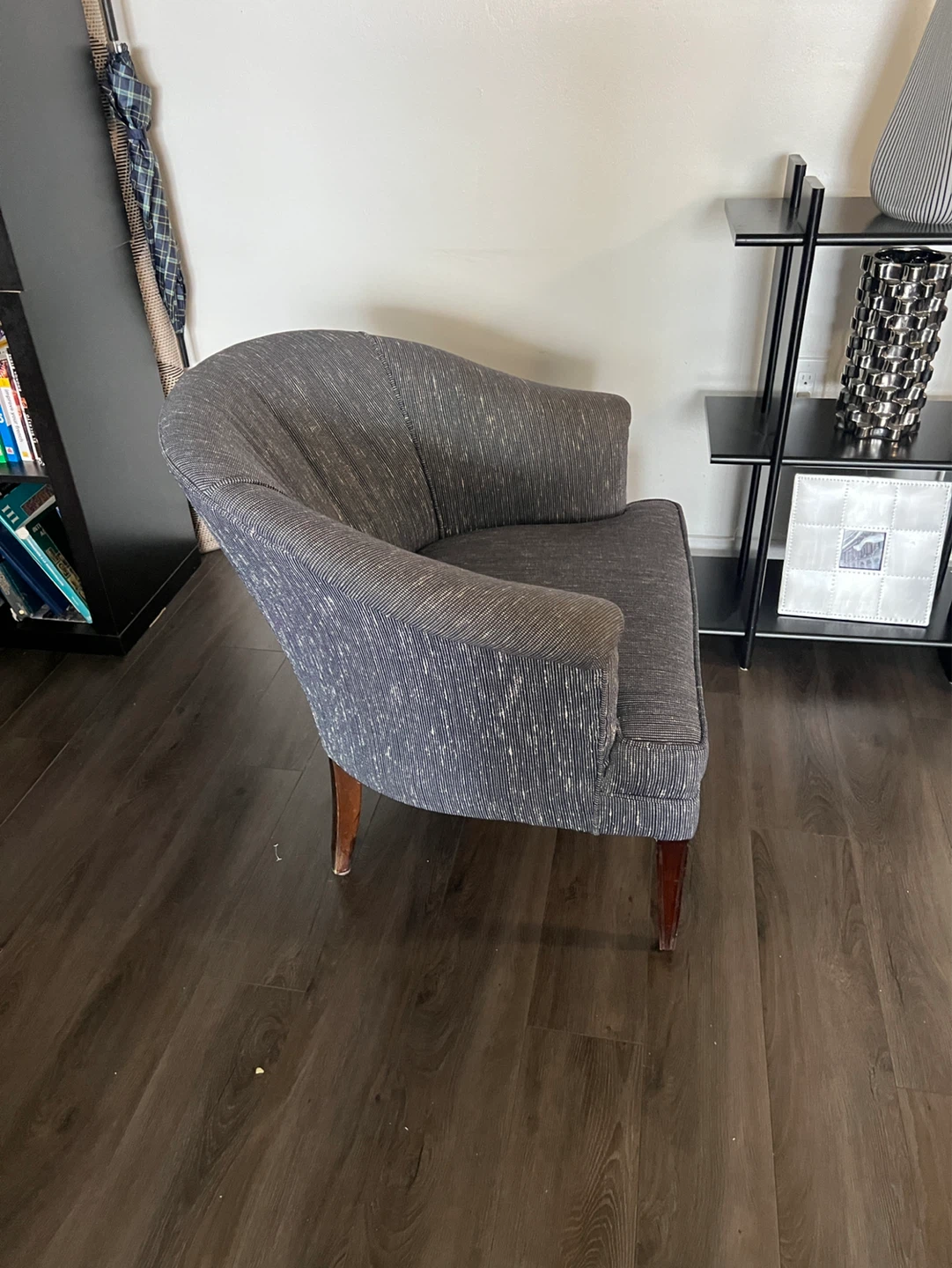 Grey Accent Chair - photo 3