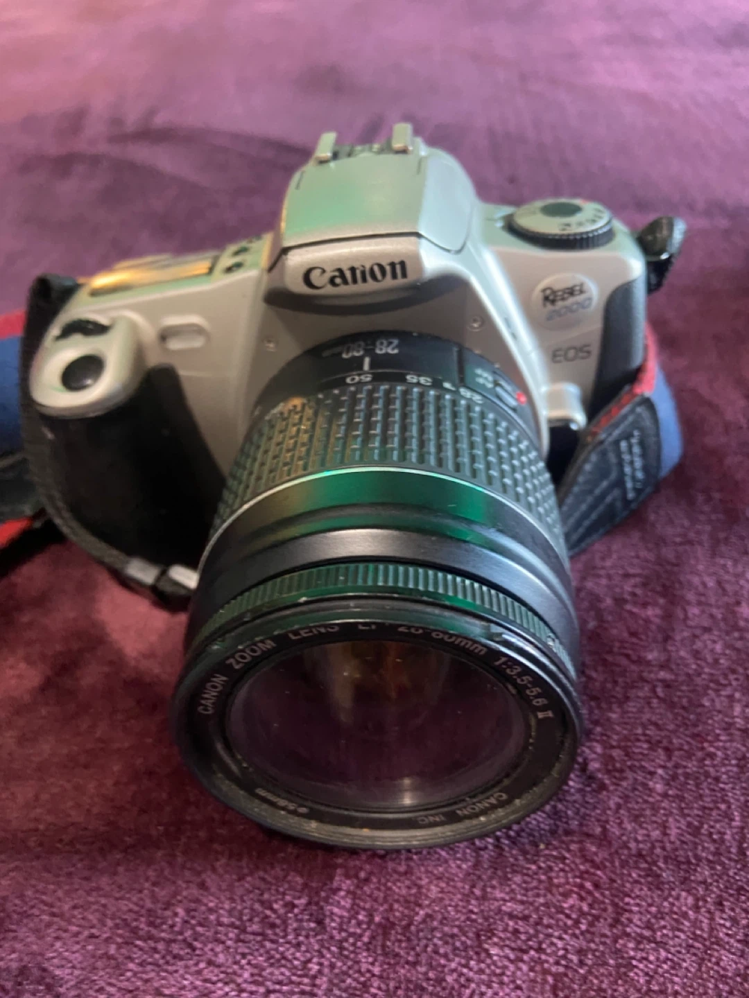 Canon Rebel 2000 EOS 35mm Film Camera with 38-80mm Lens - photo 3