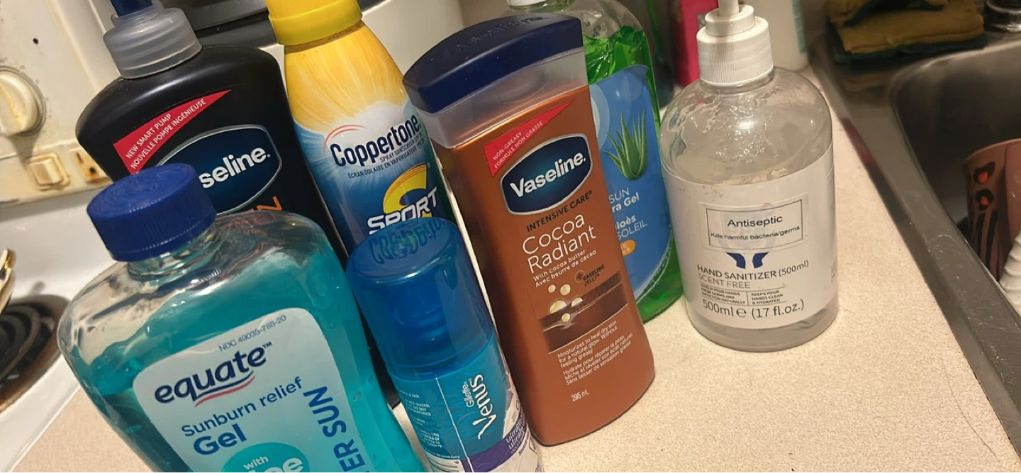 Vaseline, Equate, Coppertone, Venus, and Hand Sanitizer Lot - photo 2