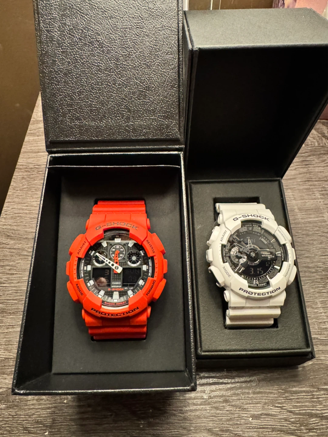 G-Shock Watches - Red and White