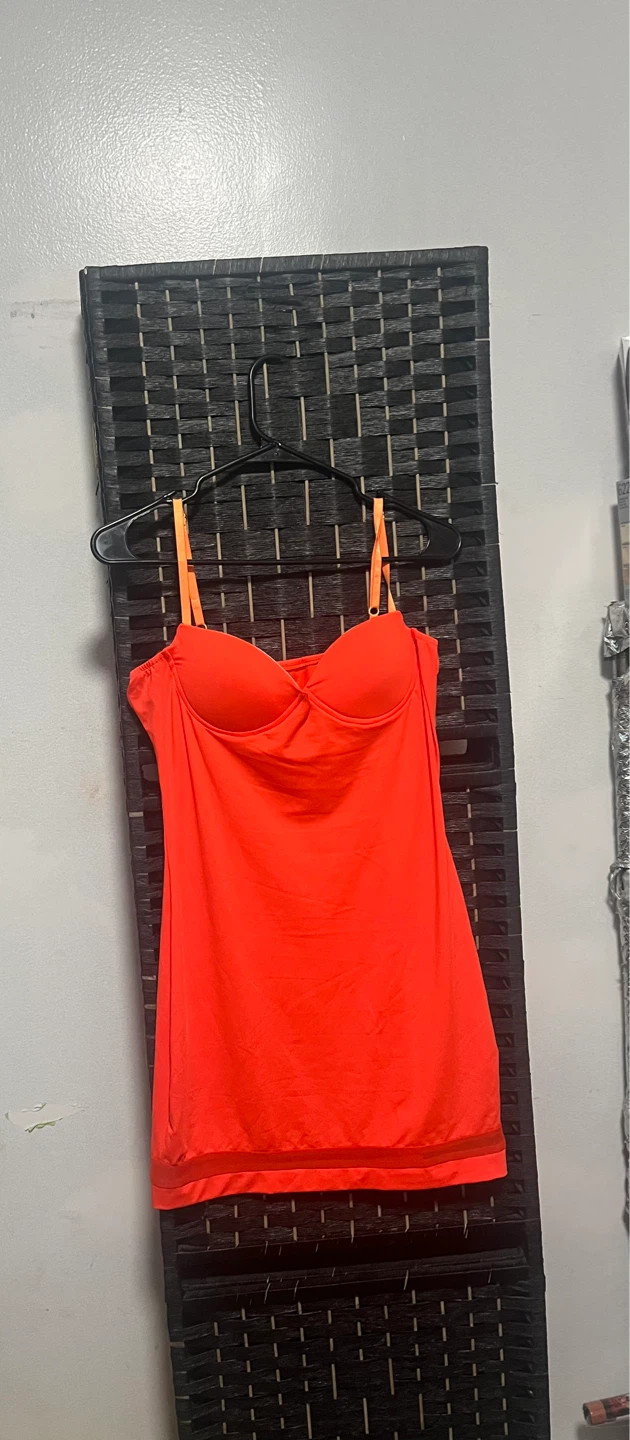 Orange Tank Top size L or XL
