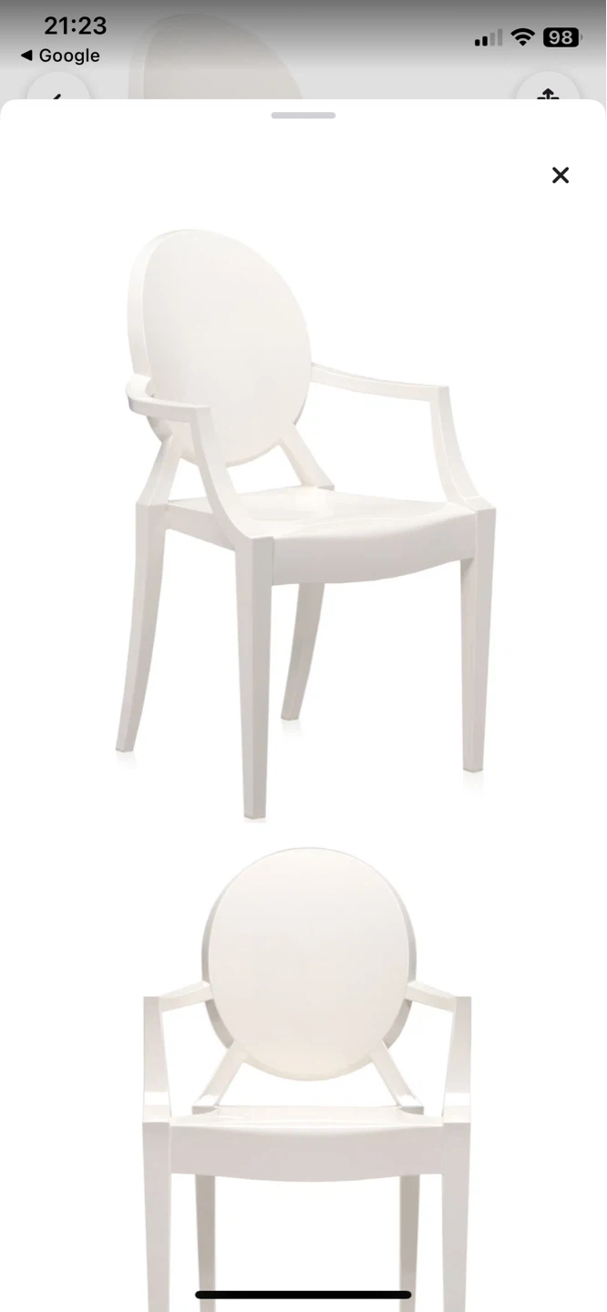 Louis XVI Chair w/ Armrest - photo 2