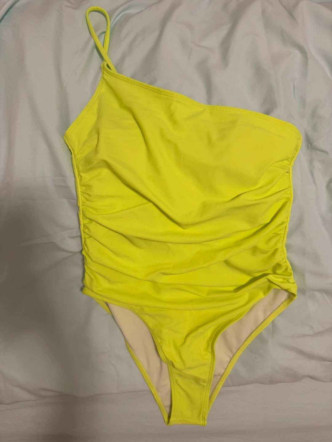 Brand New Woman’s One-Piece Swimsuit - Neon green
