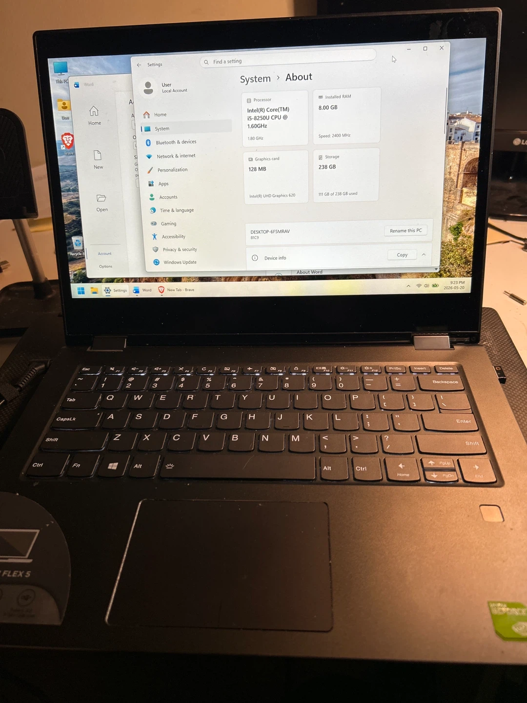Lenovo laptop