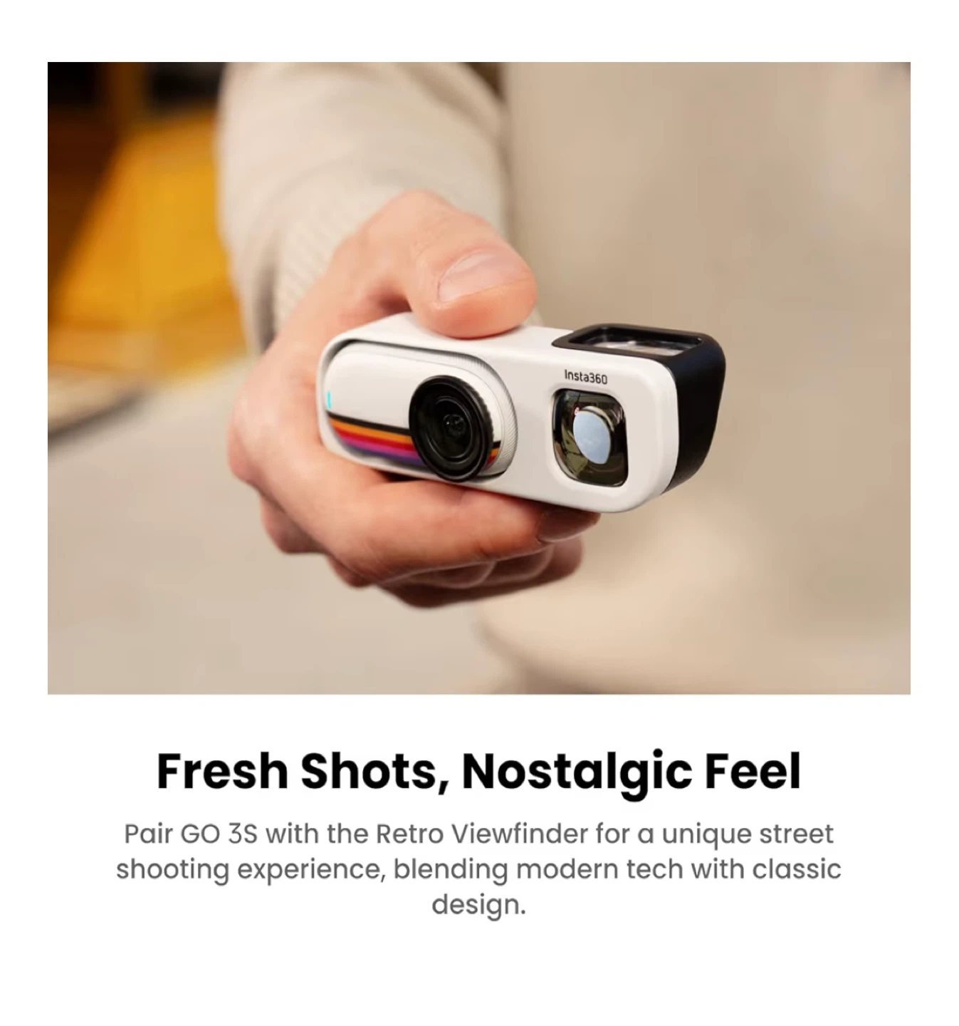 Insta360 GO 3S Retro Bundle Special Edition 128GB - photo 3
