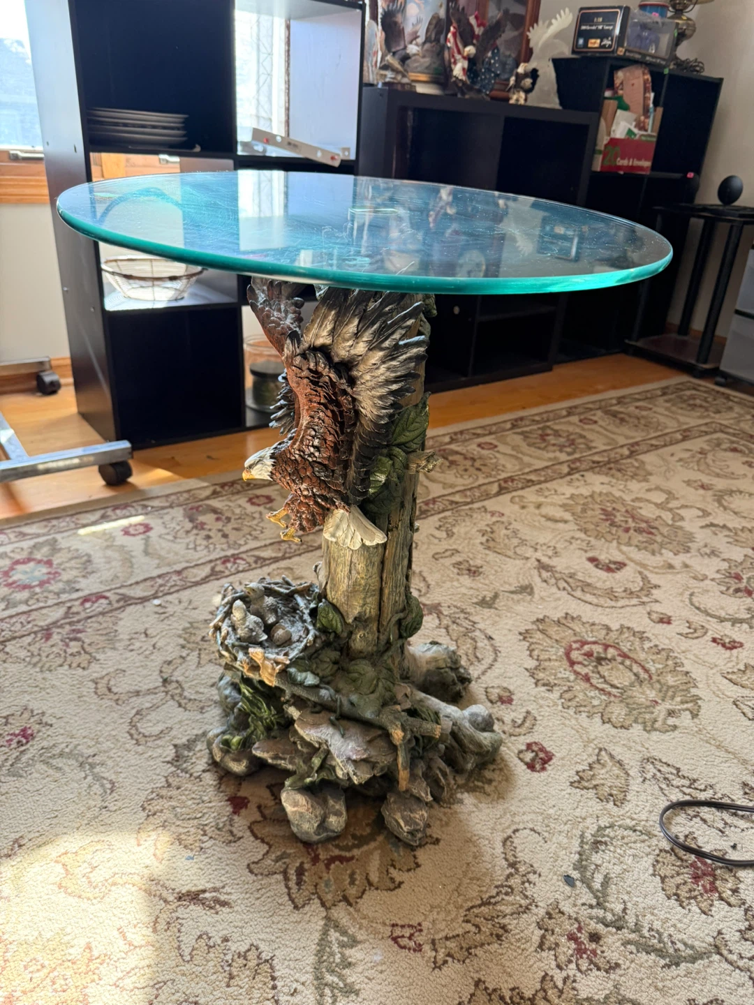 GSI Homestyles Flying Eagle Glass-Top Table - photo 2