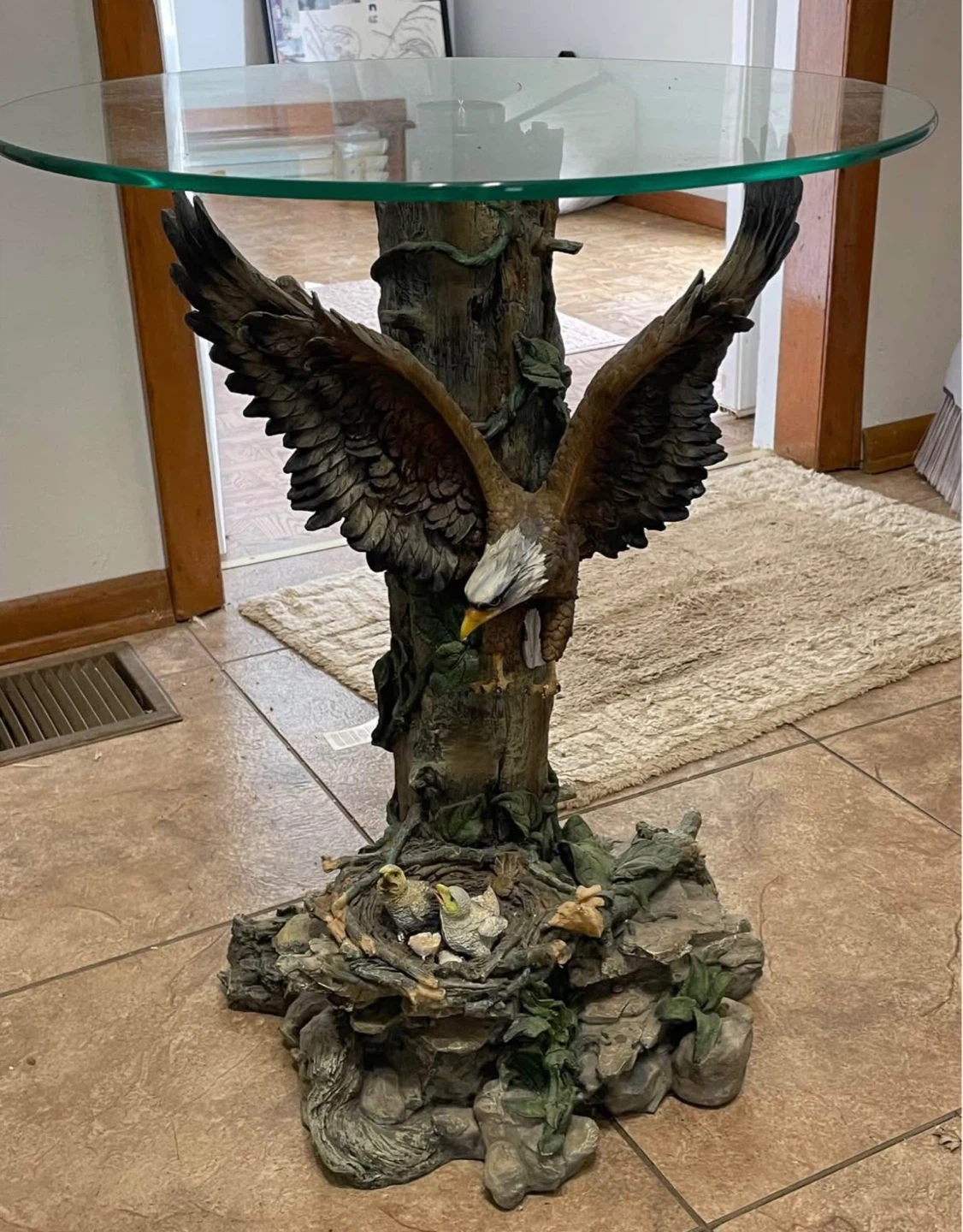 GSI Homestyles Flying Eagle Glass-Top Table - photo 3