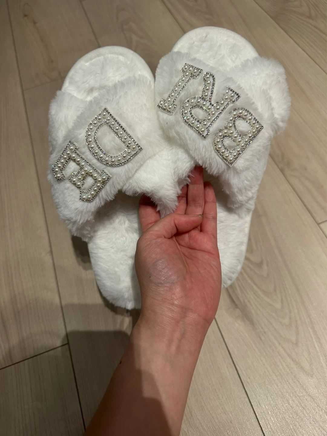 Bridal Slippers – Like New ✨ - photo 2