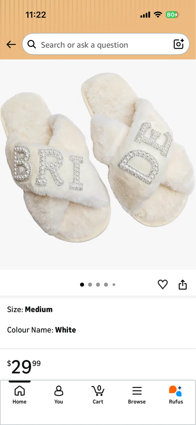Bridal Slippers – Like New ✨ - photo 4