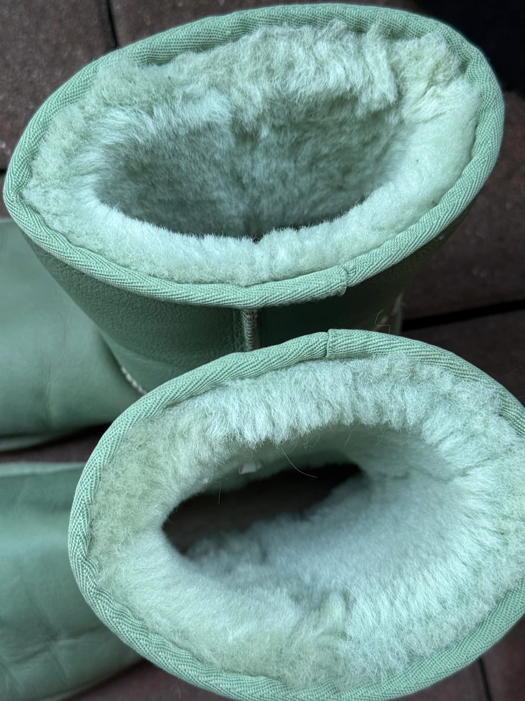Cozy Steps green winter boots