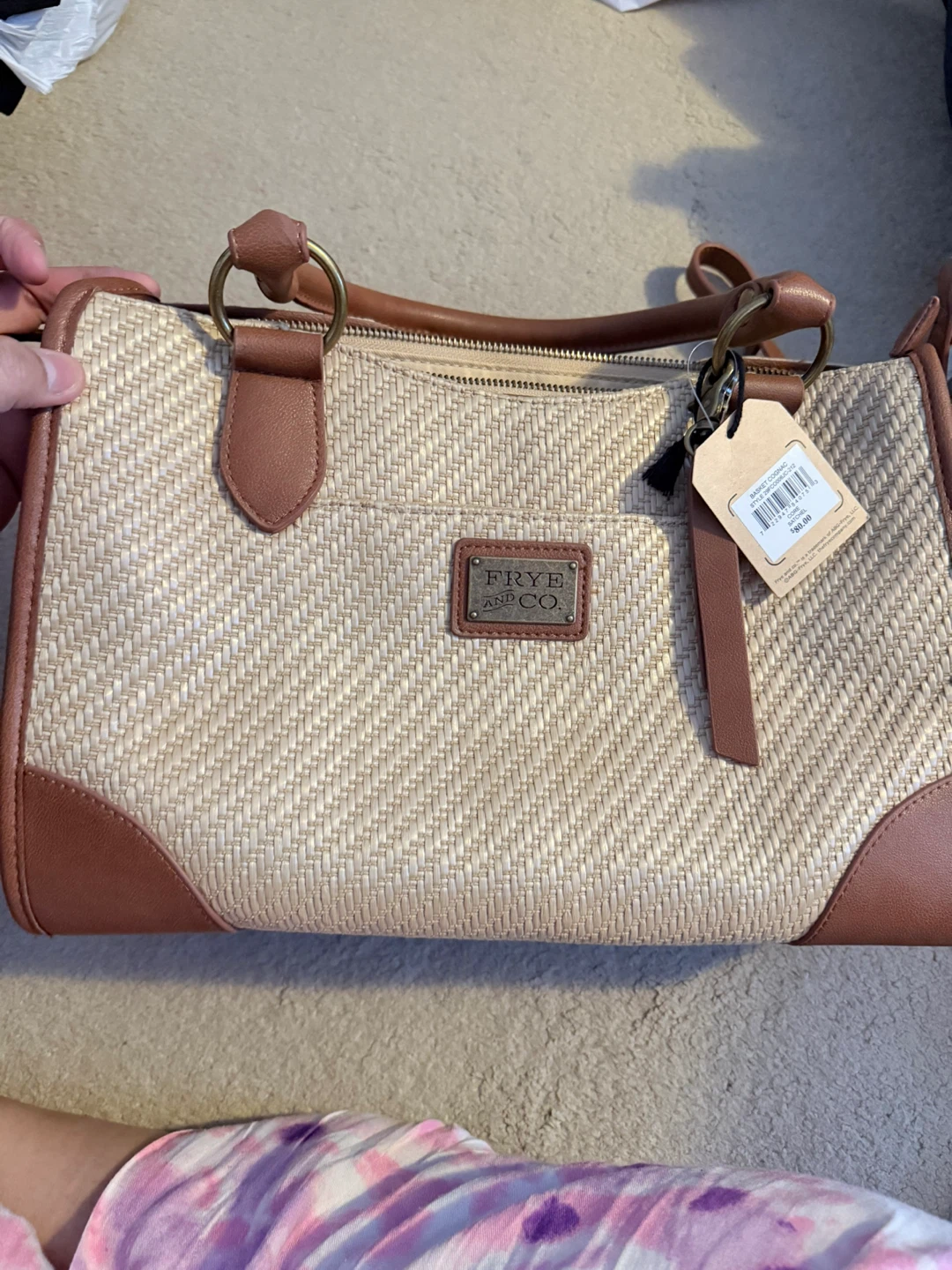 FRYE AND CO. Straw Satchel Bag - photo 2