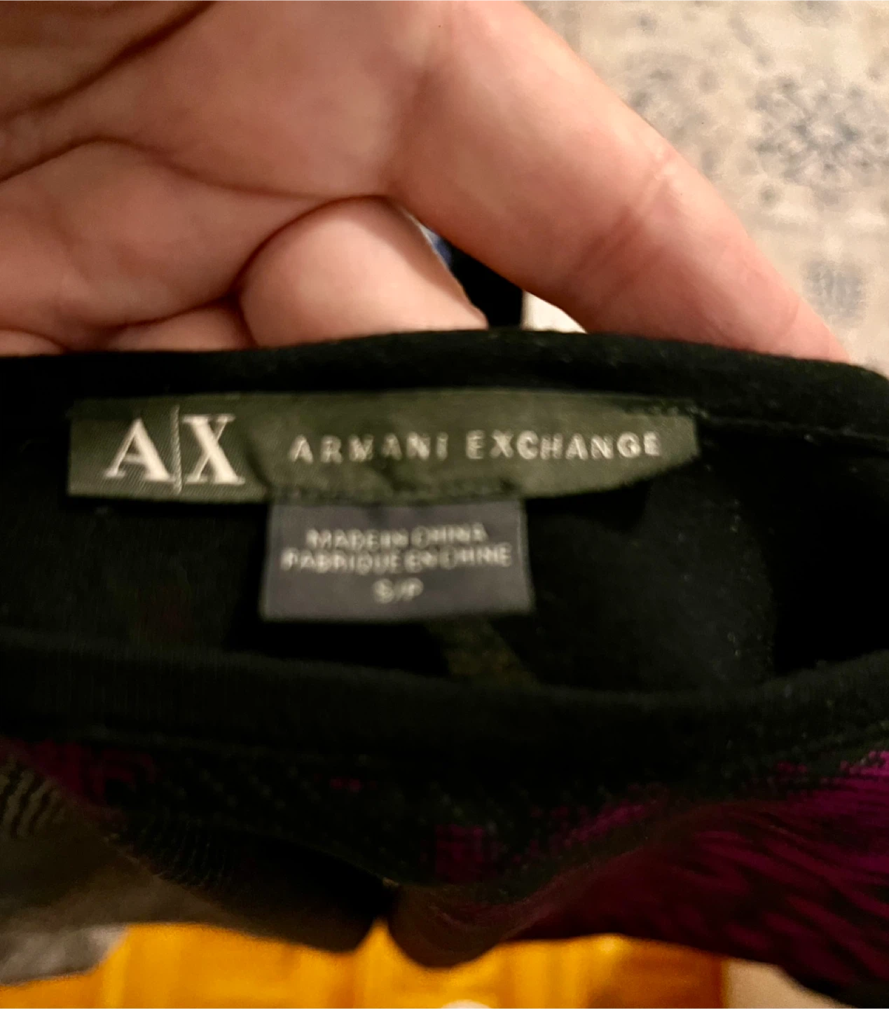 Armani Exchange Long Sleeve Top Size S/P - photo 4