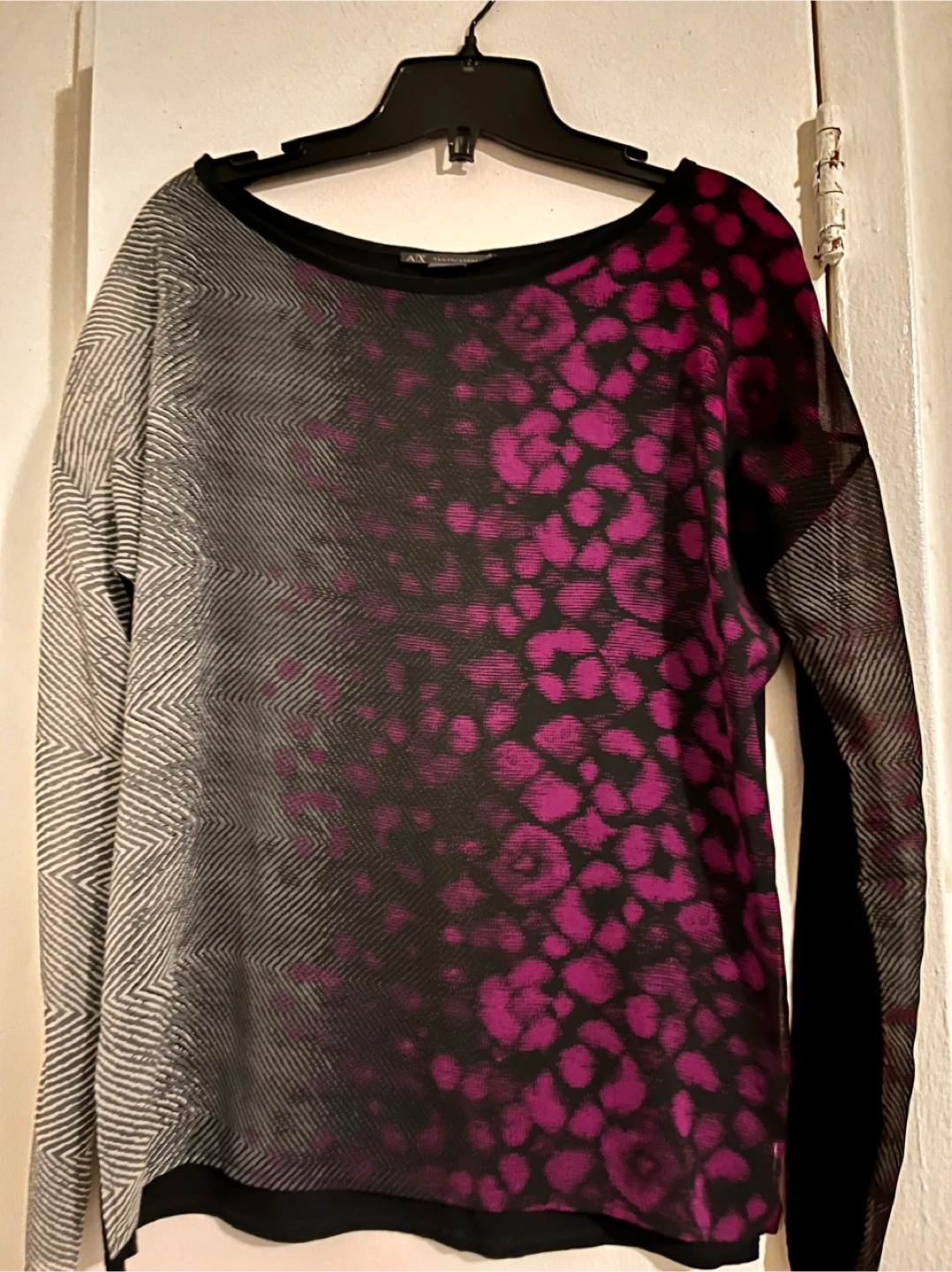 Armani Exchange Long Sleeve Top Size S/P