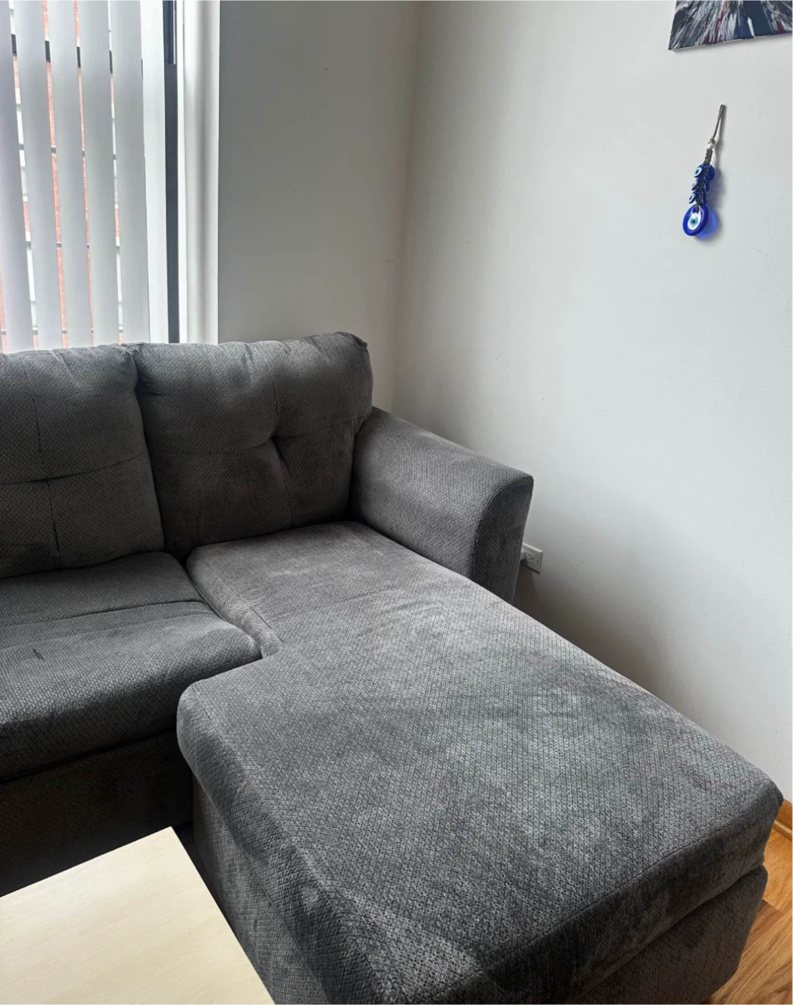 L sofa with delivery