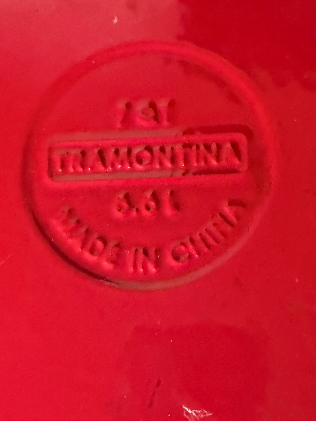 Tramontina Enameled Cast Iron Dutch Oven - Red - photo 5