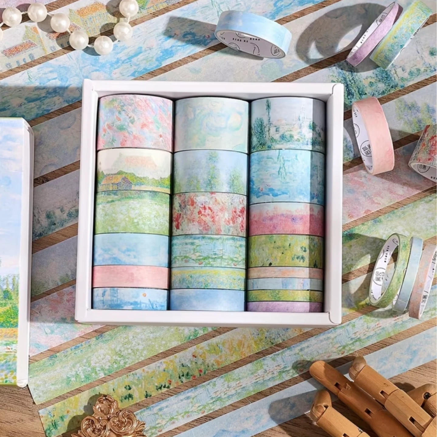 Garden Impression Washi Tape Set - 10 Rolls - photo 4