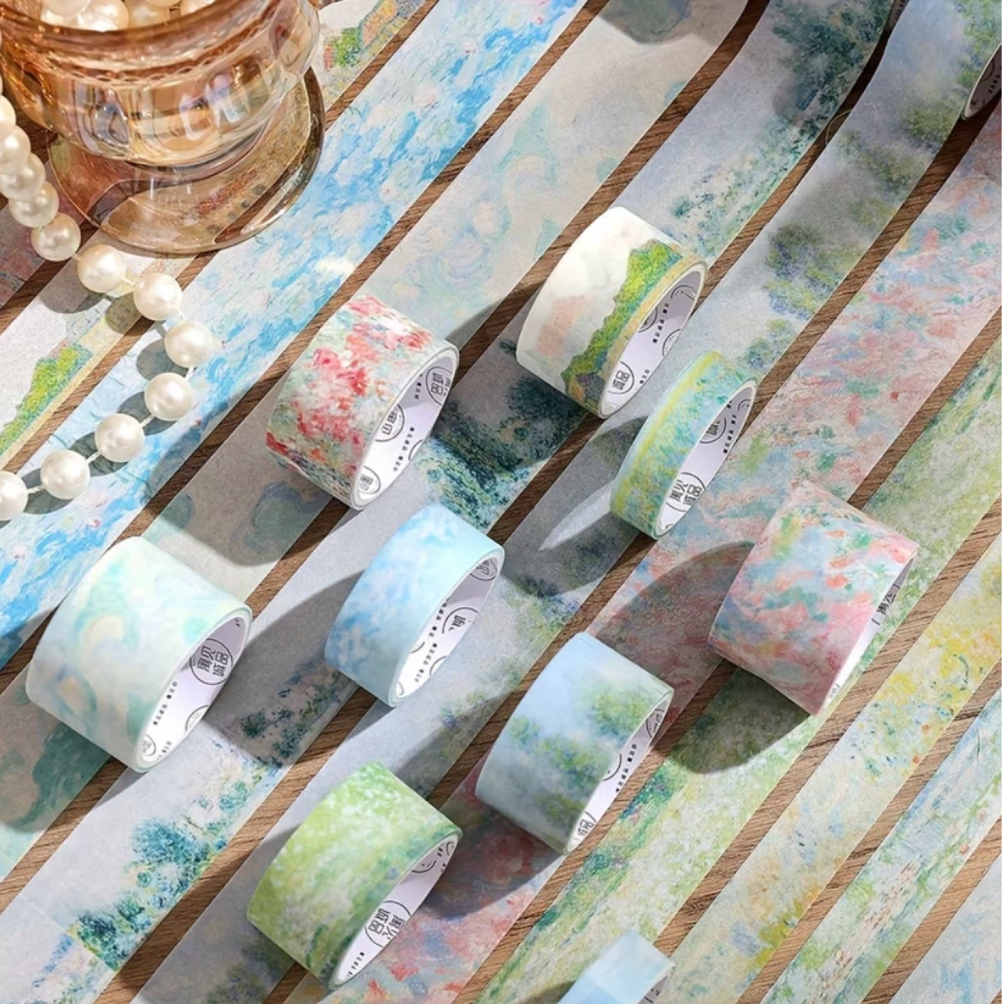 Garden Impression Washi Tape Set - 10 Rolls - photo 2