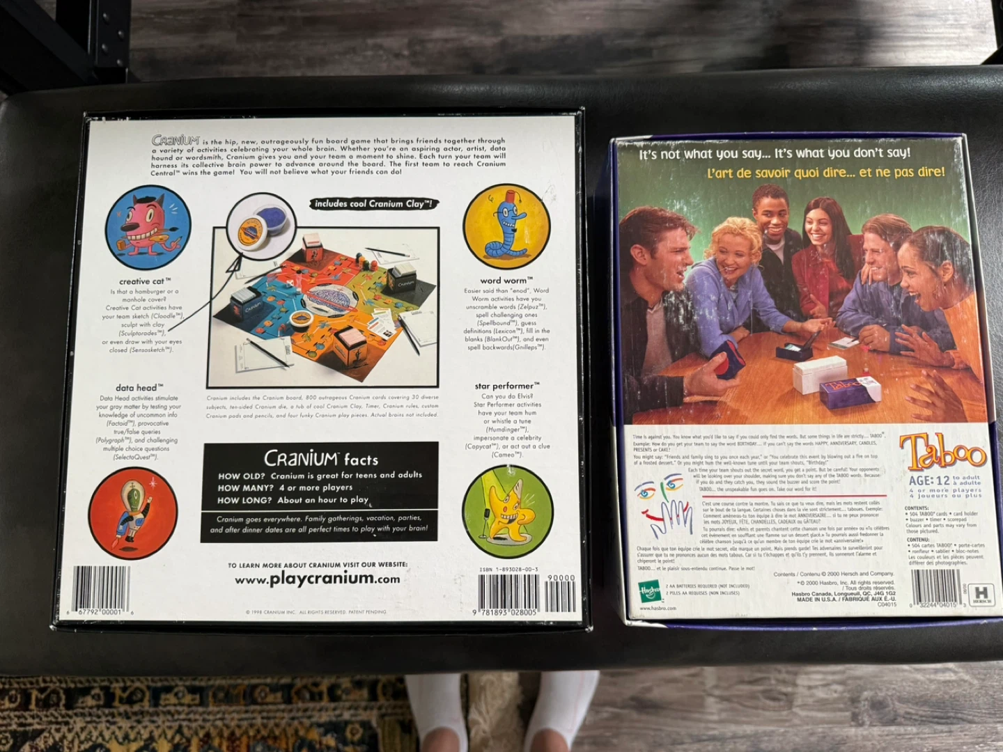 Cranium & Taboo Board Games - photo 2