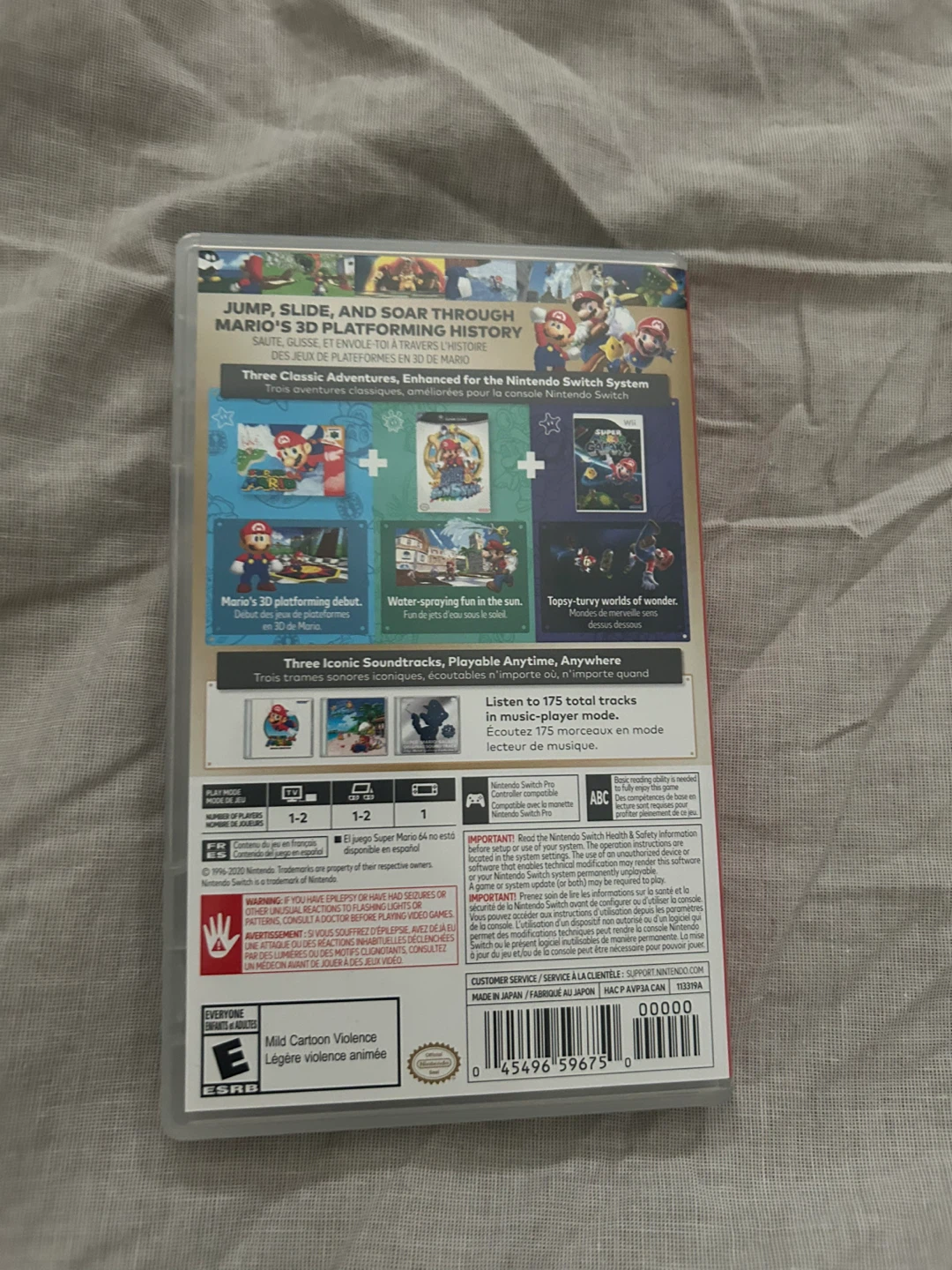 Nintendo Switch Super Mario 3D All-Stars Game - photo 3