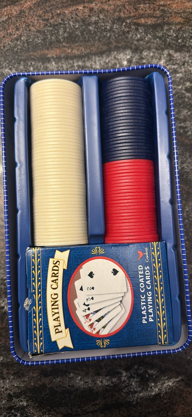 Cardinal Deluxe Poker Chips & Dice Set with Playing Cards - photo 2