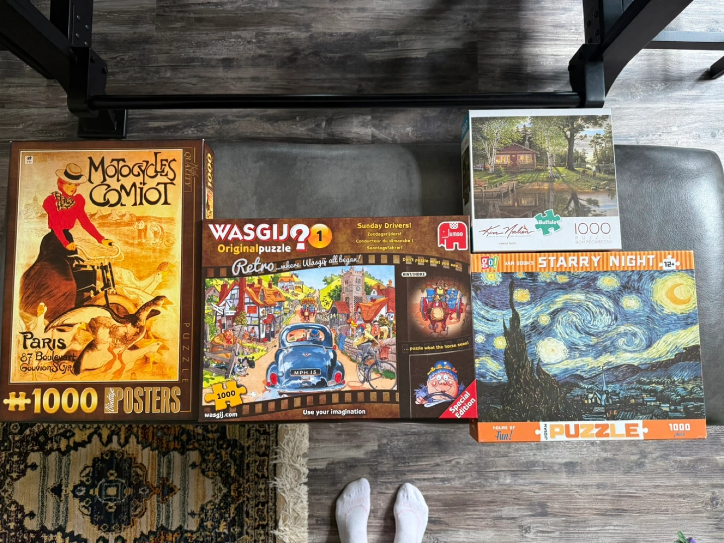 Selection of 1000 Piece Jigsaw Puzzles
