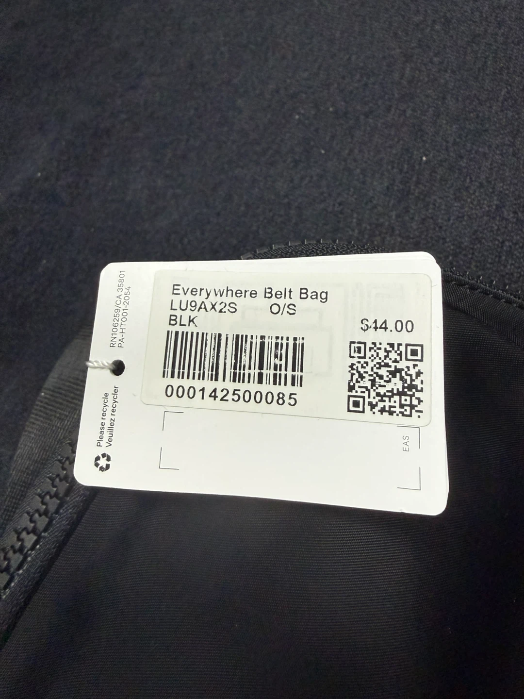 Lululemon Everywhere Belt Bag 1L Black - photo 2