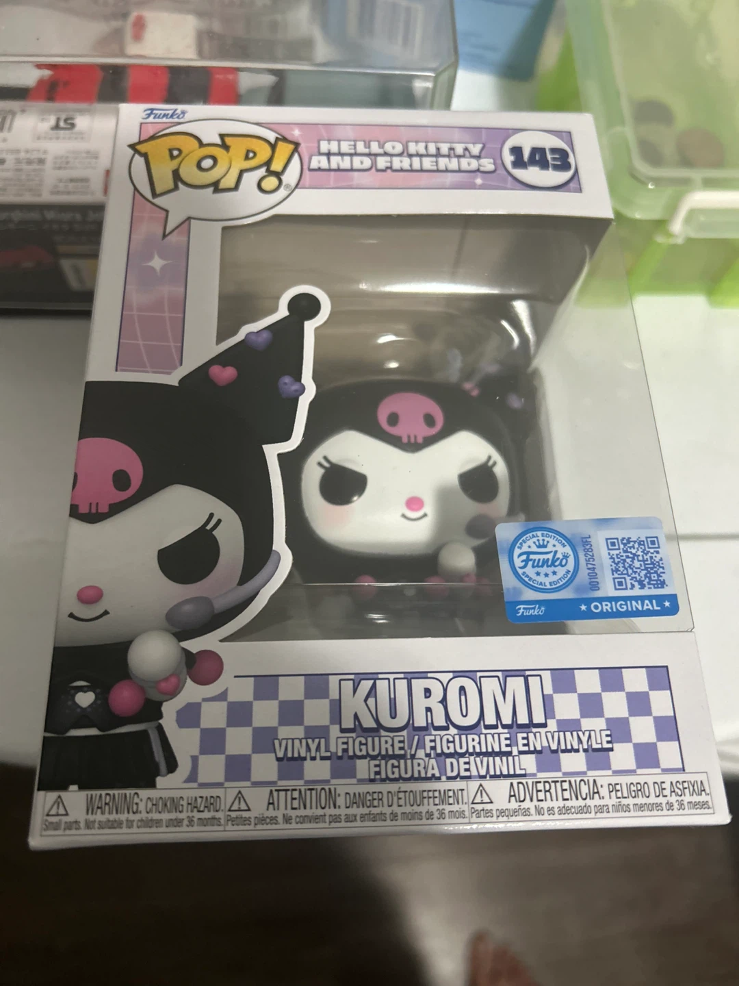 Funko Pop! Hello Kitty and Friends Kuromi Vinyl Figure #143