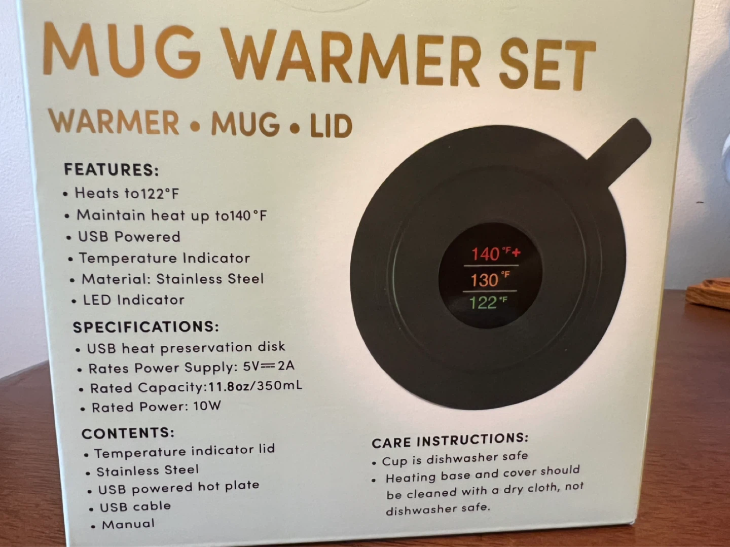 XO Poppy Mug Warmer Set - photo 2