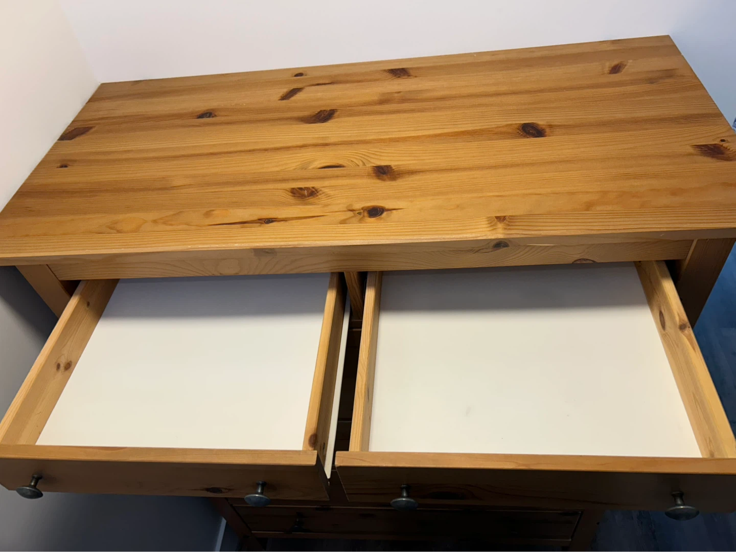 IKEA HEMENS Tall dresser wooden 6 drawers - photo 2