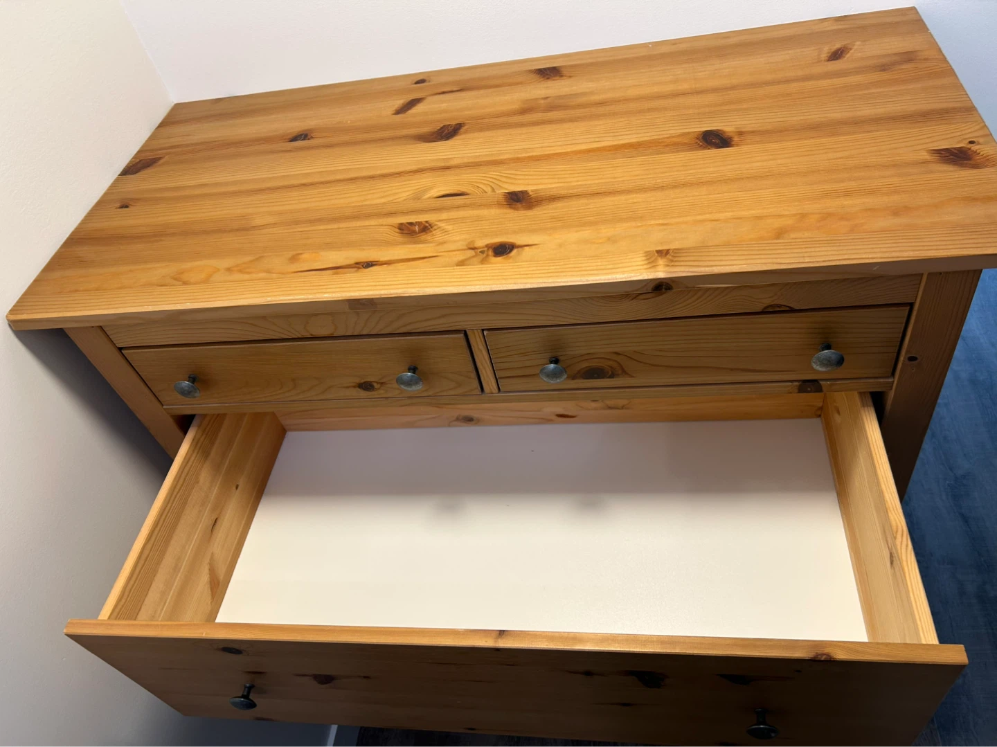 IKEA HEMENS Tall dresser wooden 6 drawers - photo 3