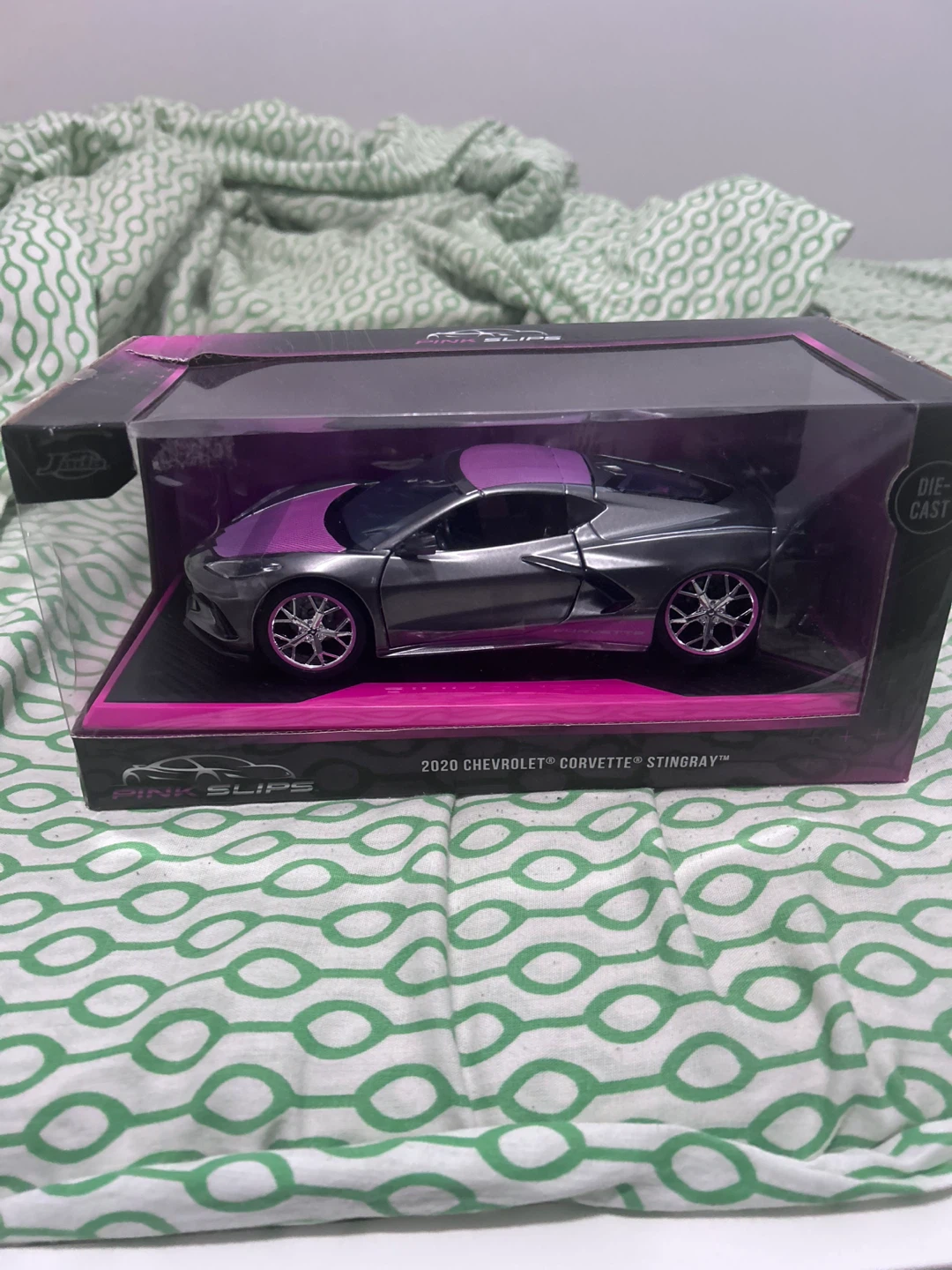 Pink Slips 2020 Chevrolet Corvette Stingray Die-Cast Toy Car