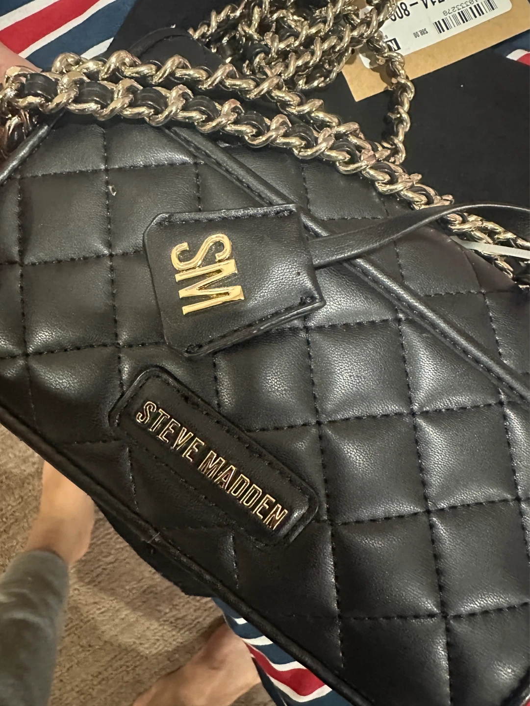 Steve Madden Black Quilted Shoulder Bag - photo 3