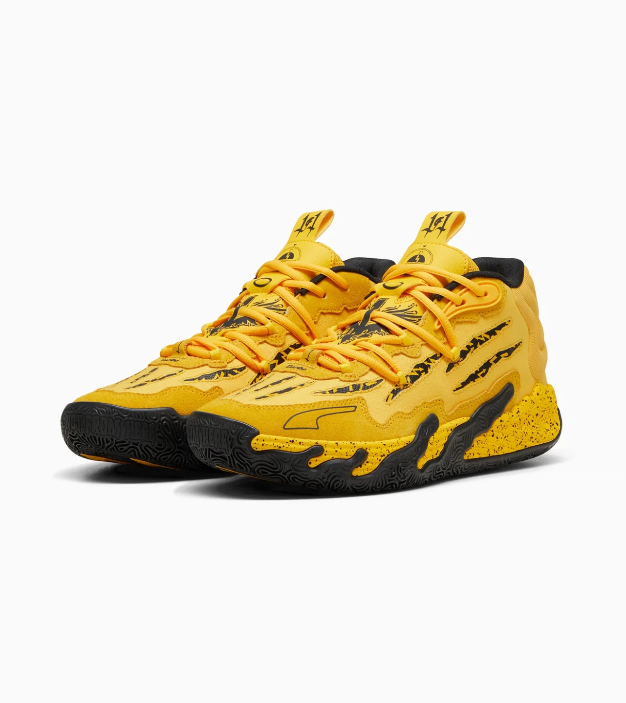 Puma x M.E.L. Porsche Yellow Basketball Shoes USED - photo 2